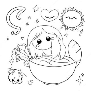 Dreamcore Coloring Pages