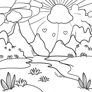 Dreamcore Coloring Pages