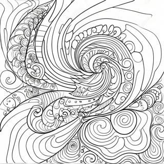 Op Art Coloring Pages