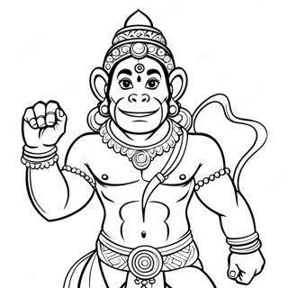 Hanuman Värityssivu 55573-43962