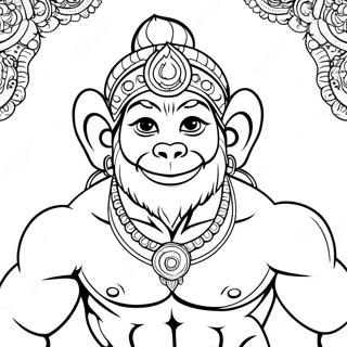 Hanuman Värityssivu 55573-43963