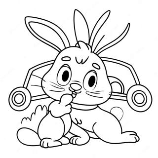 Love Bugs Bunny And Lola Coloring Pages