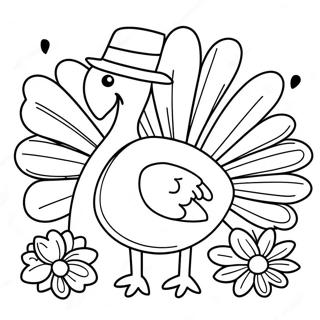 Friendsgiving Coloring Pages