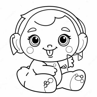 Cute Lol Baby Coloring Page 55673-44046