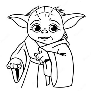 Yoda Boyama Sayfası 55703-44066