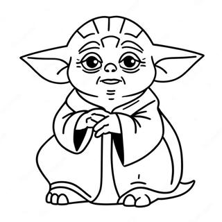 Yoda Boyama Sayfası 55703-44068