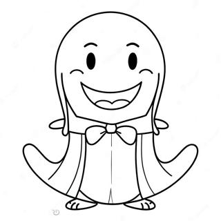 Koro Sensei Smiling Coloring Page 55714-44084