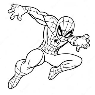 Scarlet Spider Coloring Pages