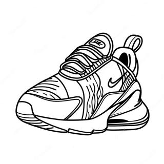 Nike Air Max 270 Coloring Pages