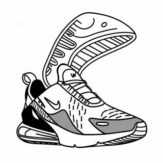 Nike Air Max 270 Sneaker Coloring Page 55773-44151