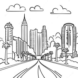 Las Vegas Coloring Pages