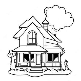 Up House Coloring Page 55833-44169