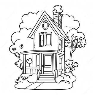 Up House Coloring Page 55833-44171