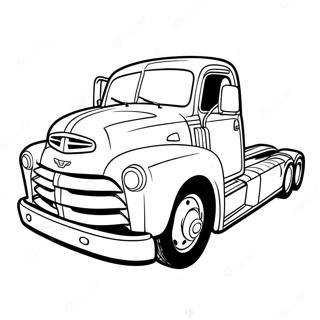 Sleek Lowered Truck Coloring Page 55894-44239