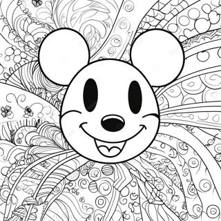 Mickey Ears Coloring Page 55933-44246