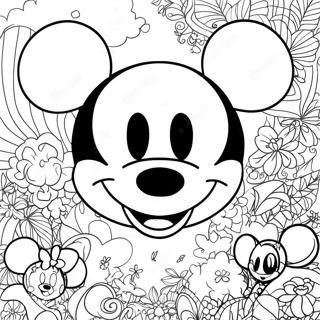 Mickey Ears Coloring Page 55933-44248