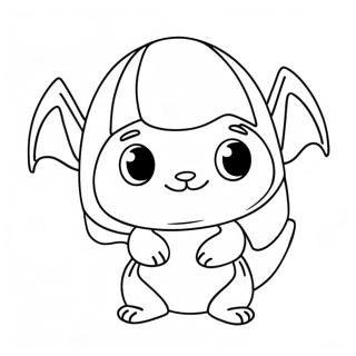 Cute Muto Character Coloring Page 55964-58924