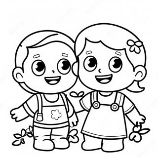 First Day Of Preschool Coloring Pages