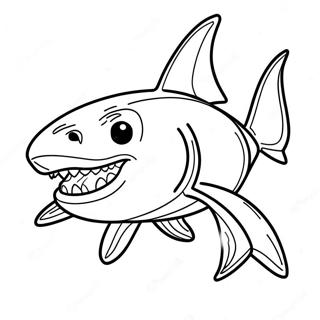 Sharkdog Coloring Page 56043-44336