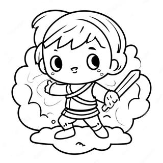 Gyutaro Coloring Pages