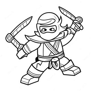 Ninjago Season 7 Coloring Page 56063-44348