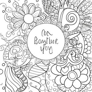 Positive Messages Coloring Page 56123-44426