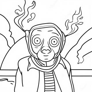 Scp 096 Coloring Pages