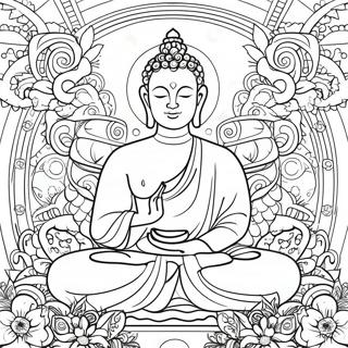 Enlightenment Spiritual Coloring Pages