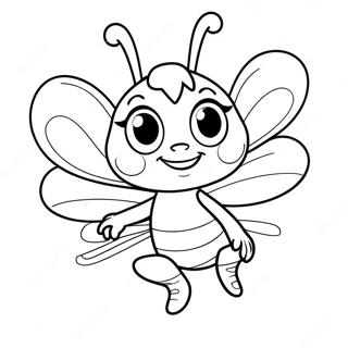 Maya The Bee Coloring Pages