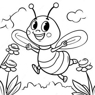 Maya The Bee Coloring Pages