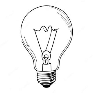 Light Bulb Coloring Pages