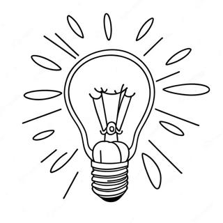 Light Bulb Coloring Page 56343-44583