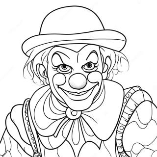 Art De Clown Kleurplaat 56363-44585