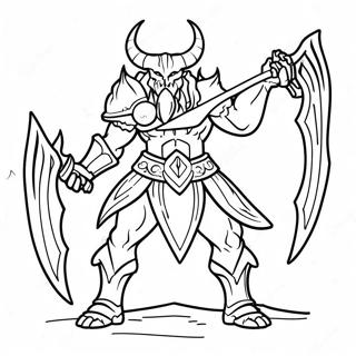 Diablo Coloring Page 56403-44625