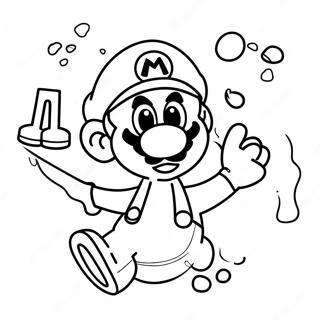 Cooles Eis Mario Abenteuer Ausmalbild 56554-44737