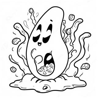 Spicy Hot Cheetos Cartoon Character Coloring Page 56604-44783