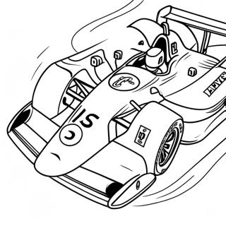 Fast Indy Car Racing Coloring Page 56634-44809