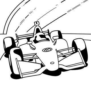 Fast Indy Car Racing Coloring Page 56634-44810