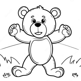 Scary Bear Coloring Page 56653-44818