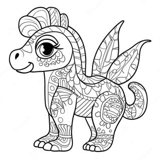 Alebrijes Coco Farvelægningsside 56683-44874