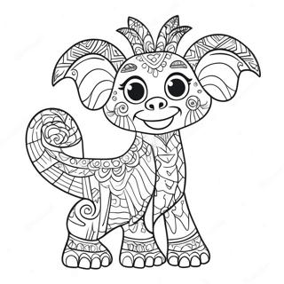 Alebrijes Coco Farvelægningsside 56683-44876