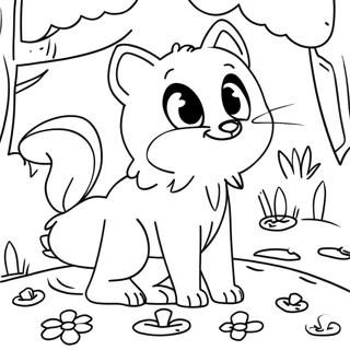 Woodland Animal Coloring Pages