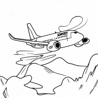 Southwest Airlines Coloring Pages