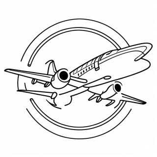 Página Para Colorir Logo Da Southwest Airlines 56713-44866