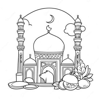 Eid Al Adha Coloring Pages