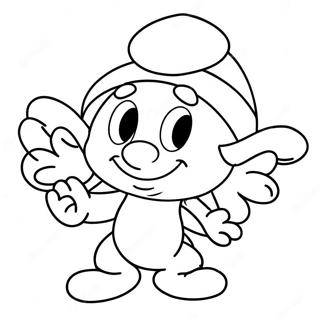 Smurfs Coloring Page 5680-4511