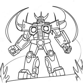 Unicron Transformers Coloring Pages