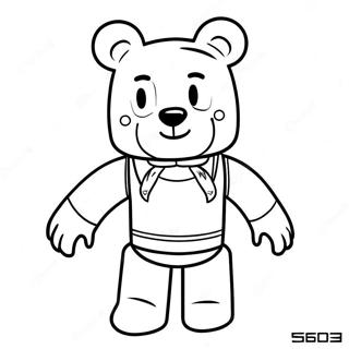 Roblox Bear Coloring Pages