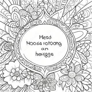 Positive Affirmation Recovery Coloring Page 5691-4541