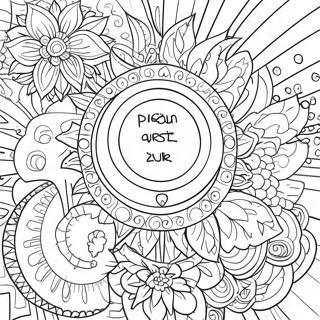 Positive Affirmation Recovery Coloring Page 5691-4542